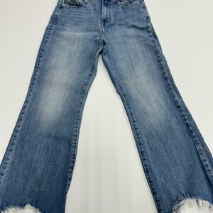 Calvin Klein High Rise Bootcut Women's Blue Jeans